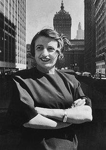 Ayn Rand took Benzedrine. Photograph: New York Times Co/Getty Images 
